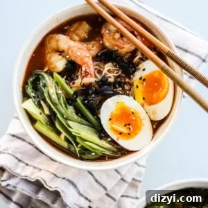 Small dish image of spicy shrimp ramen
