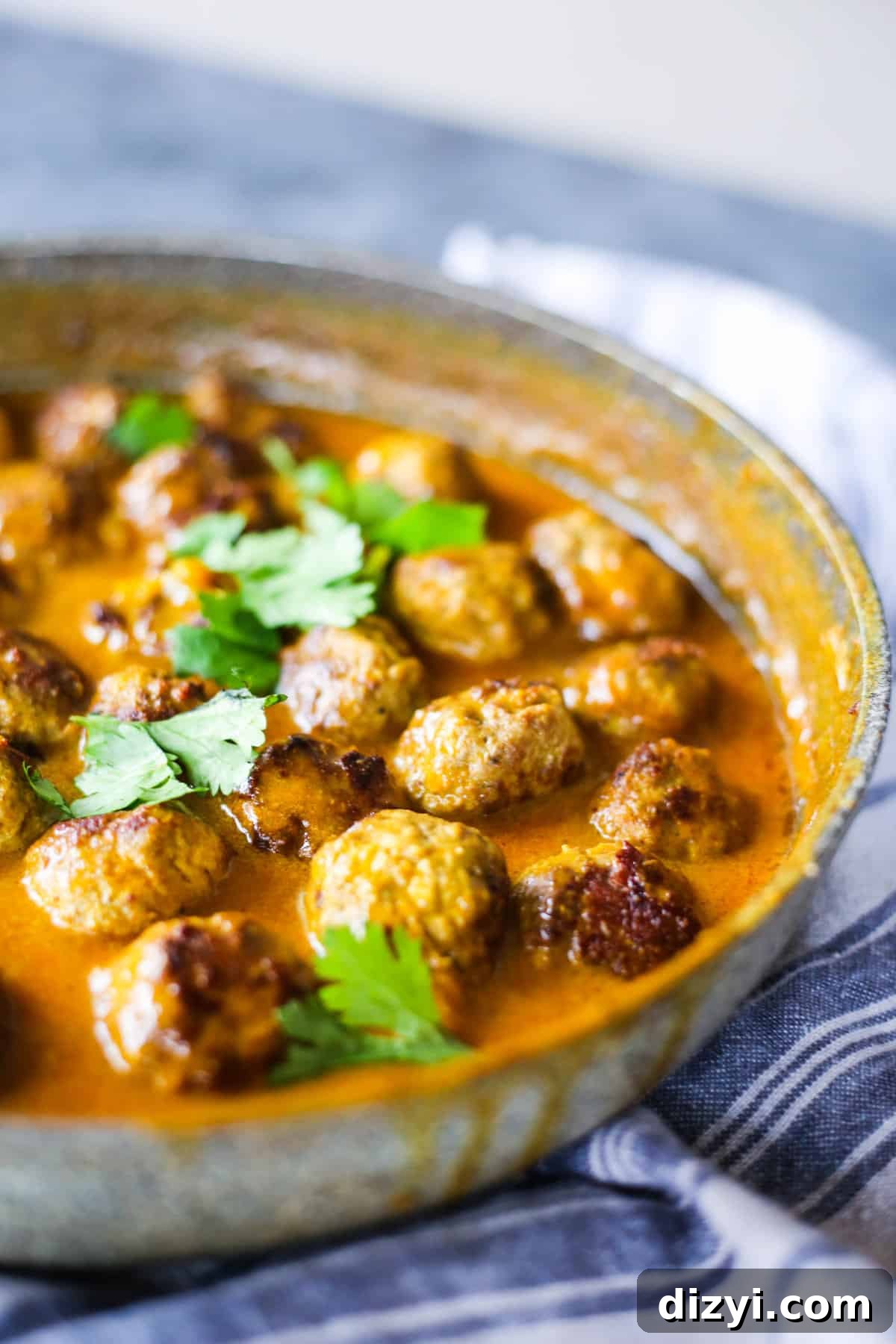 Easy Tikka Masala Meatballs