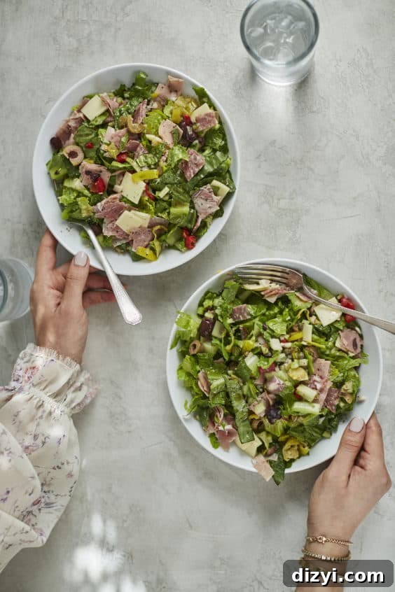 Protein-Packed Salad Recipes to Keep You Full 28 chopped muffuletta salad