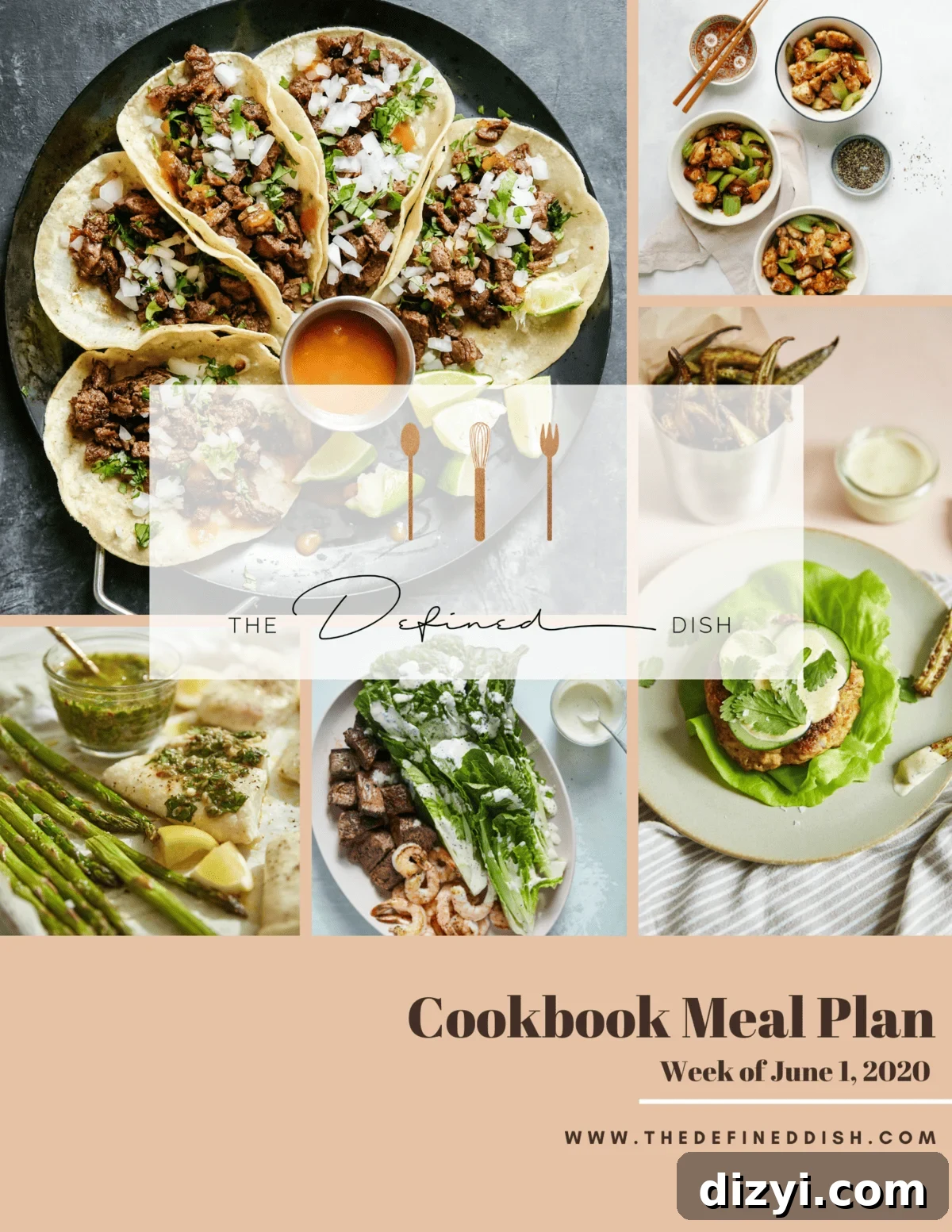 Cookbook Meal Plan