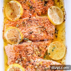 Easy Lemon-Thyme Roasted Salmon
