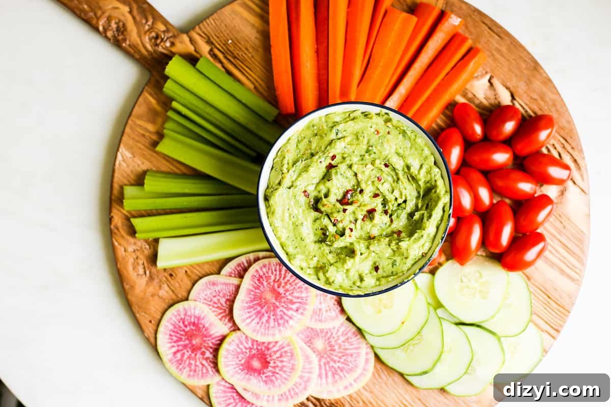 spinach and artichoke avocado dip