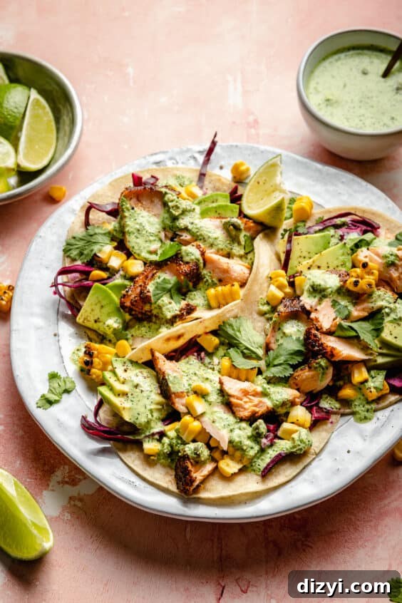 Father's Day Dinner Ideas Dad Will Love 18 Grilled Salmon Tacos with Jalapeño Tartar Sauce