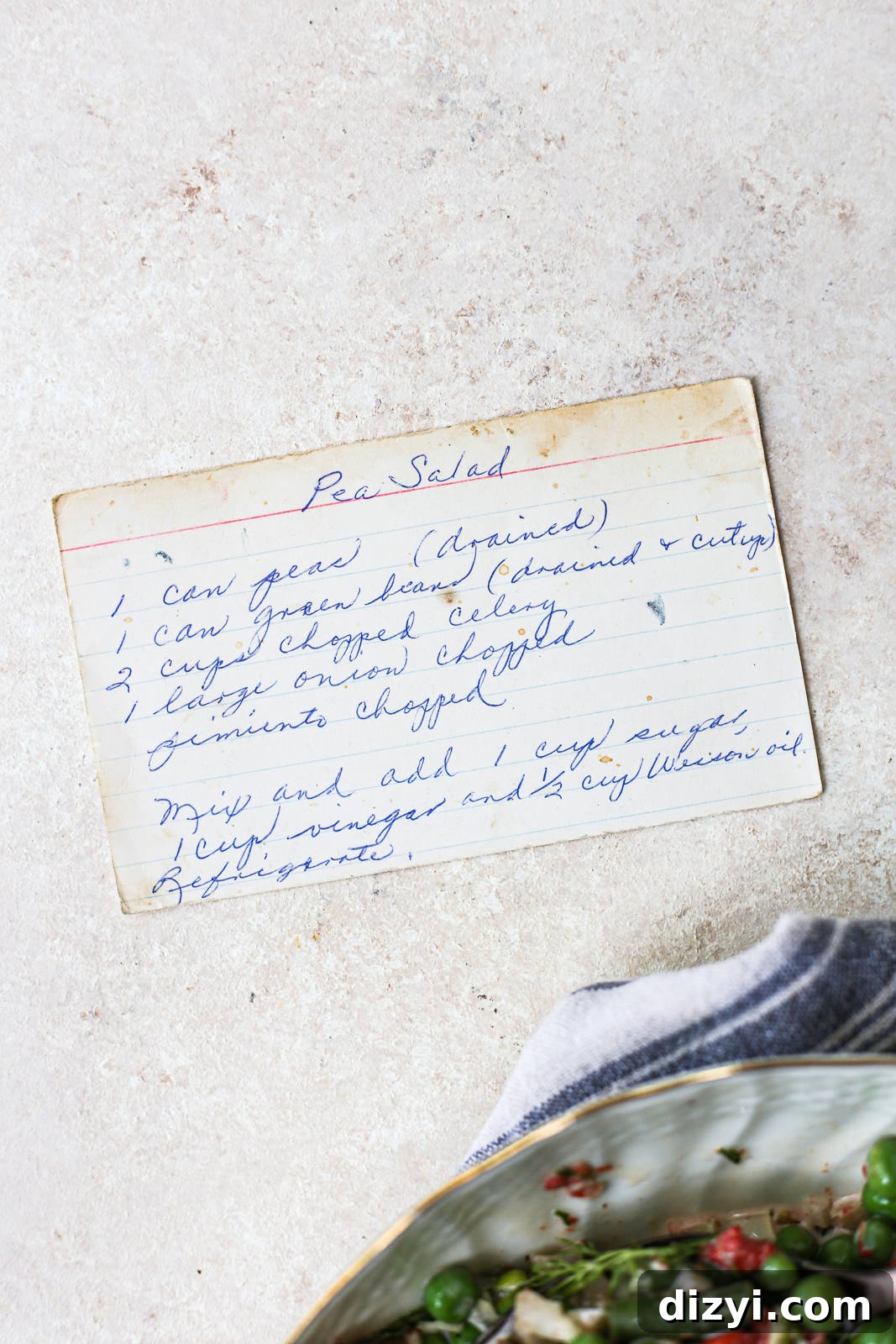 Creamy Southern Pea Salad Recipe 3 Southern-Style Pea Salad