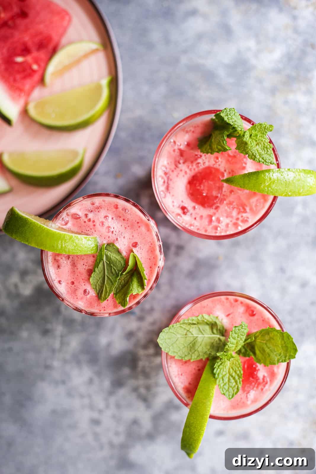 Watermelon Limeade Cocktail