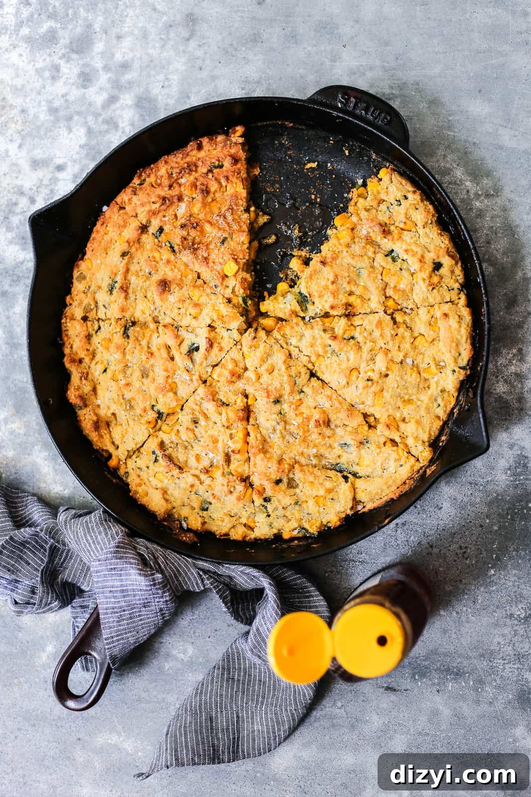 Homemade Poblano Corn Casserole