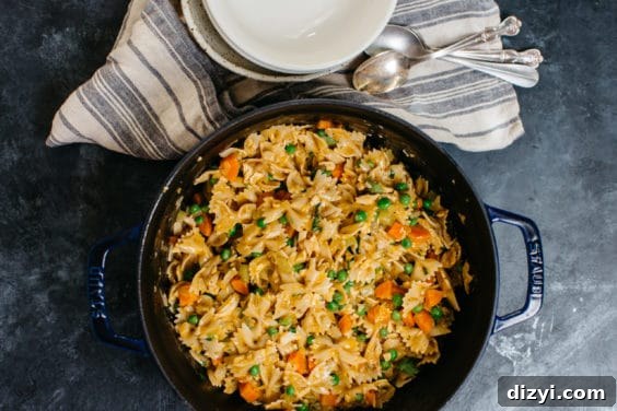 Dinner Drop-Off Service for Busy Families 28 One-Pot Chicken Pot Pie Pasta