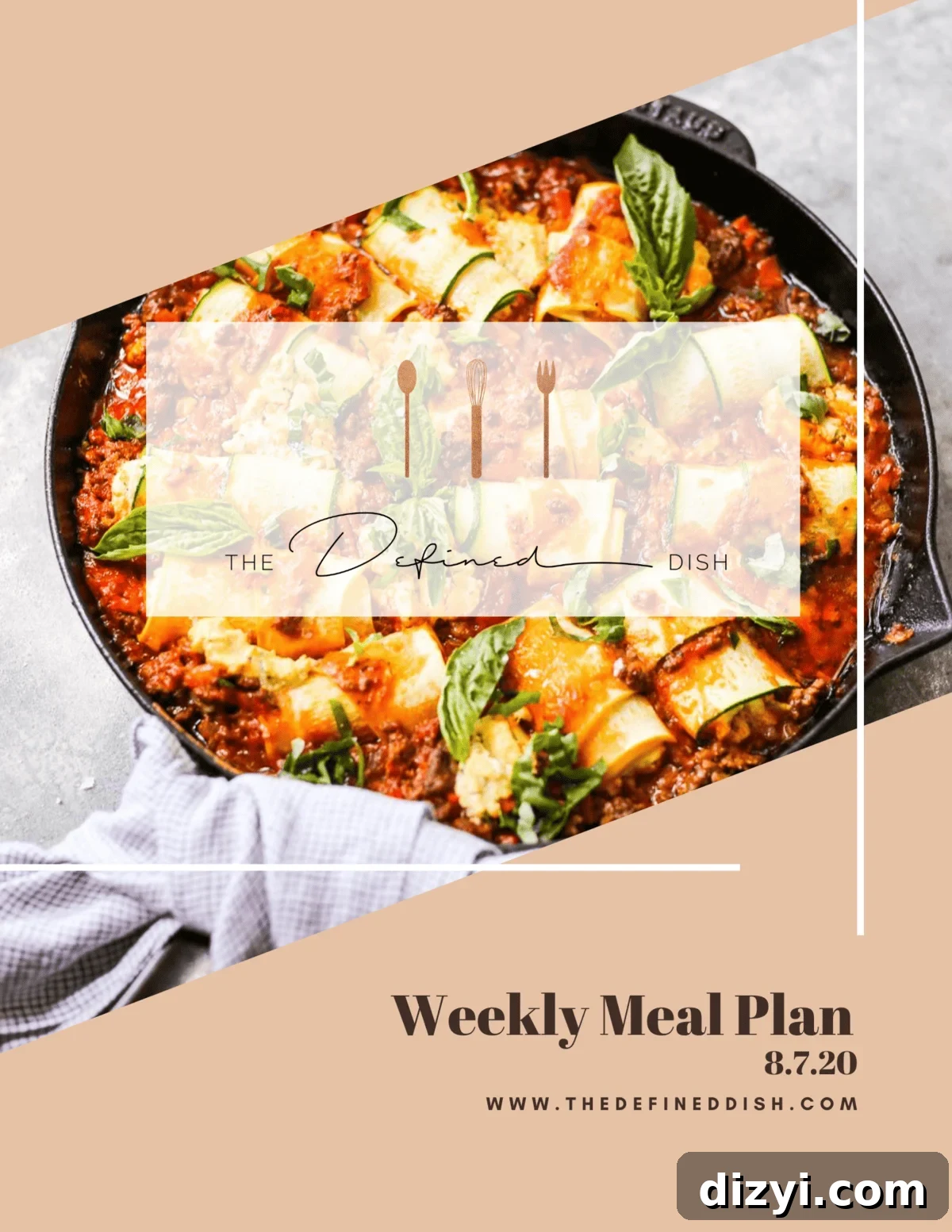 Meal Plan for Week of Aug 7, 2020: Recipes & Grocery List 2 Weekly Meal Plan 8.7.20