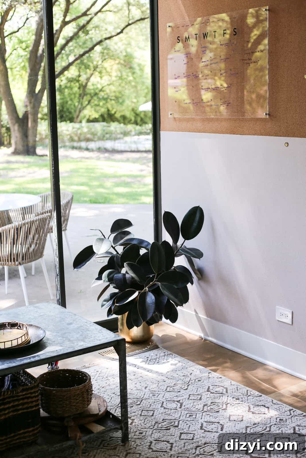The Defined Dish Office painted walls