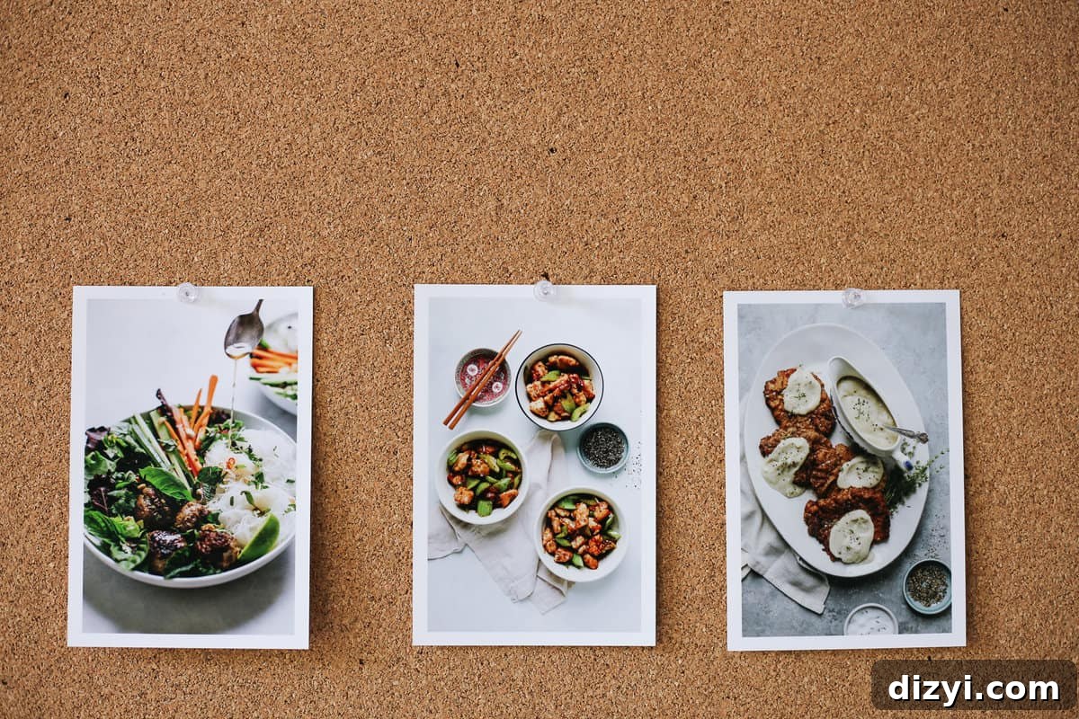 The Defined Dish Office corkboard and styling
