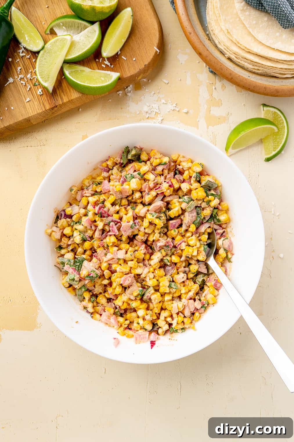 Seared Chicken Tacos with Smoky Street Corn Salsa 4 Seared Chicken Tacos with Street Corn Salsa