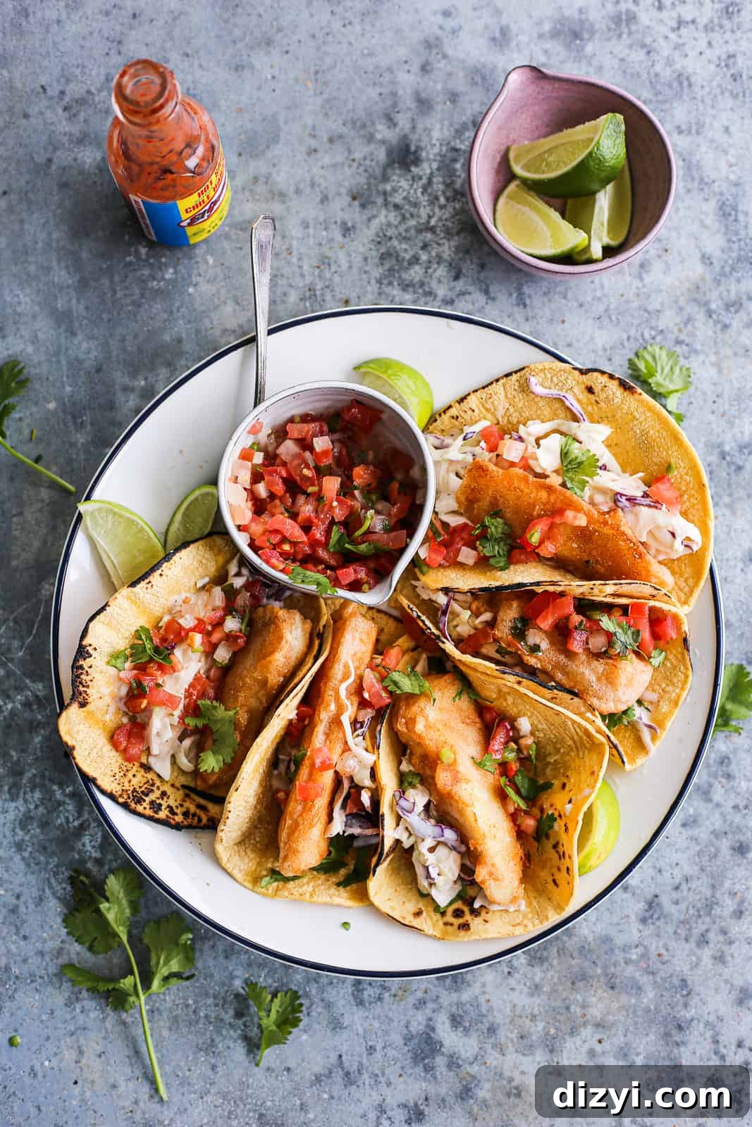 Paleo Battered Fish Tacos