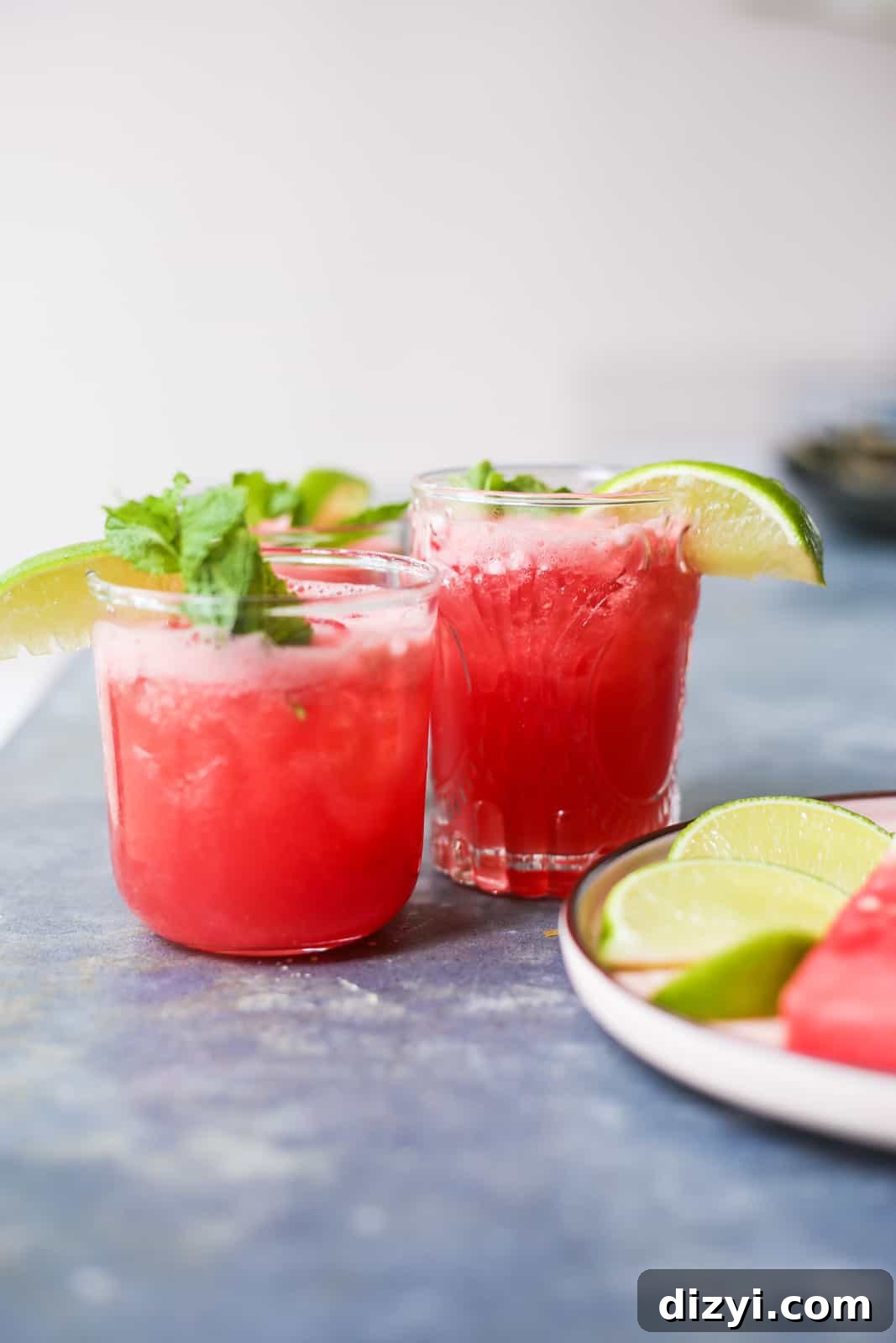 Watermelon Limeade Cocktail