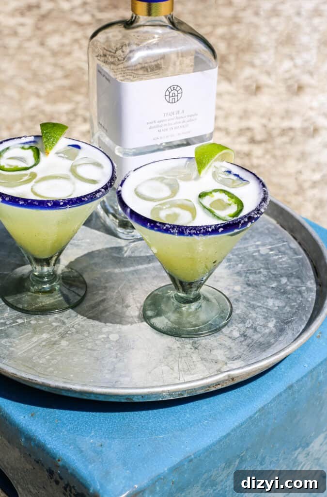 Spicy Skinny Margarita