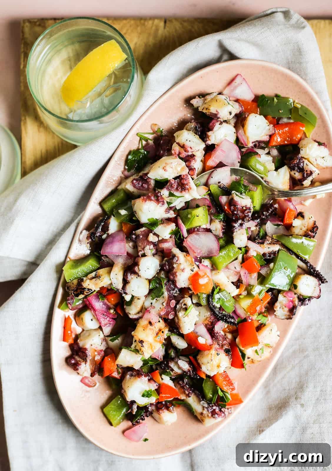 Clayton's Octopus Salad