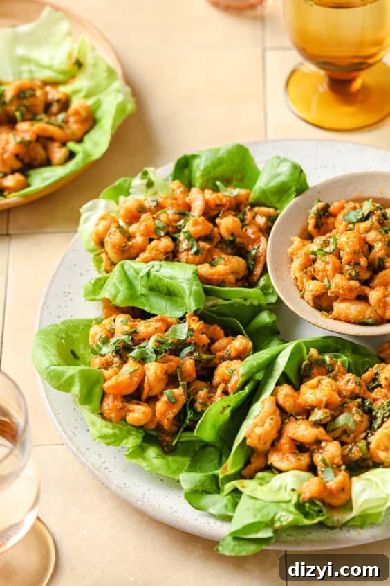 Dish's Favorite Whole30 Dinner Recipes 32 Thai-Inspired Red Curry Shrimp Lettuce Wraps