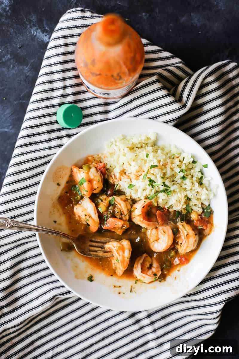 whole30 shrimp etouffee