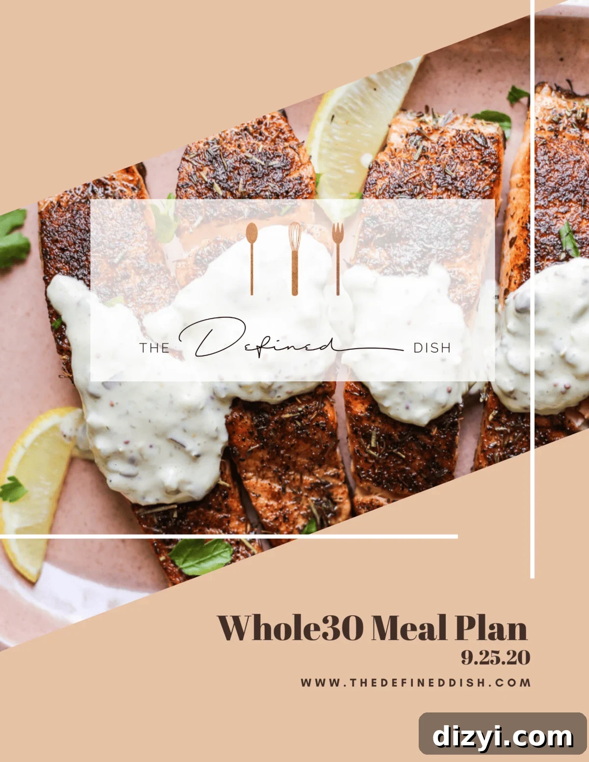 Whole30 Meal Plan for Sept 25, 2020 - Recipes and Grocery List 2 Whole30 Meal Plan {9.25.20}