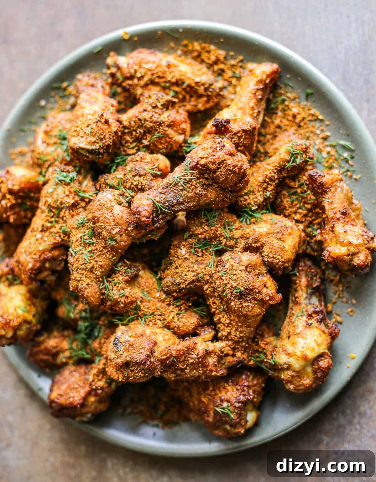 Dry Rubbed Curry Wings