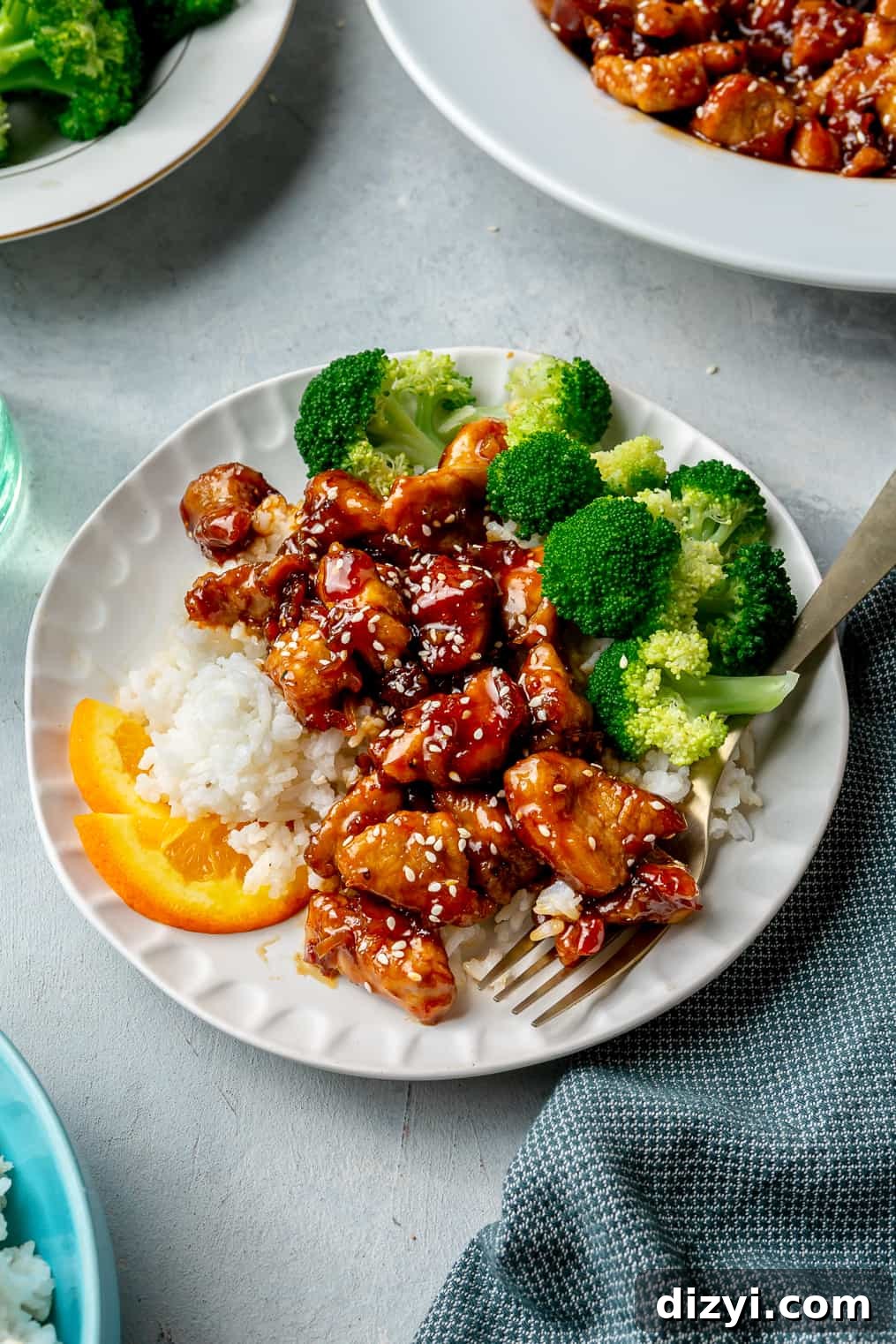 Honey-Orange Glazed Pork Stir Fry
