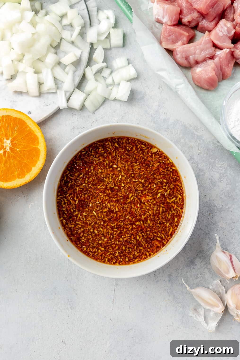 Honey-Orange Glazed Pork Stir Fry