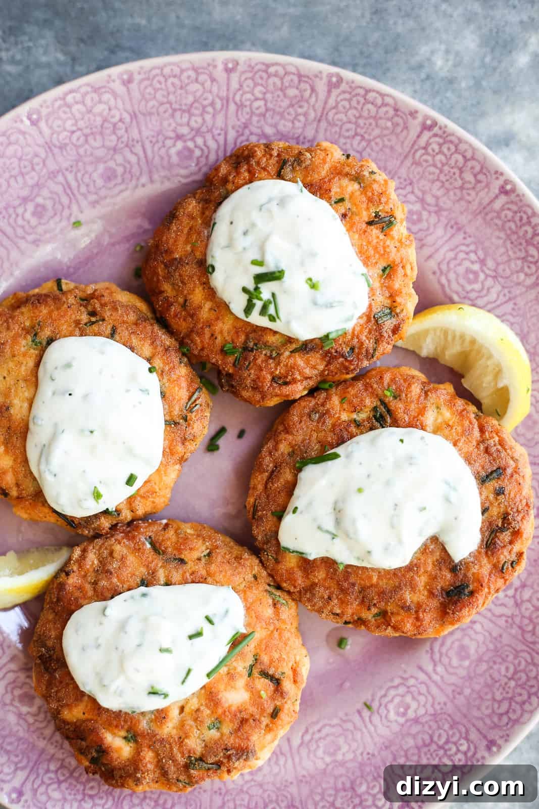 sour cream and onion salmon burgers