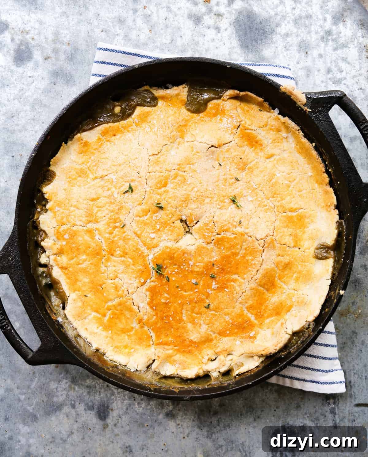 Paleo Chicken and Mushroom Pot Pie