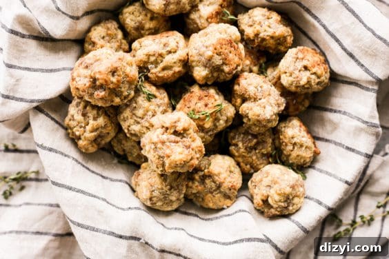 gluten-free sausage balls