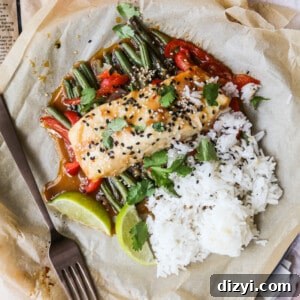 Miso Halibut en Papillote