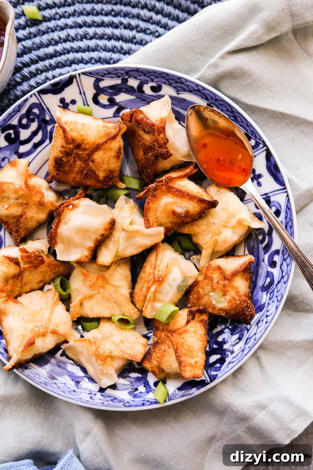 Dairy-Free Crab Rangoons