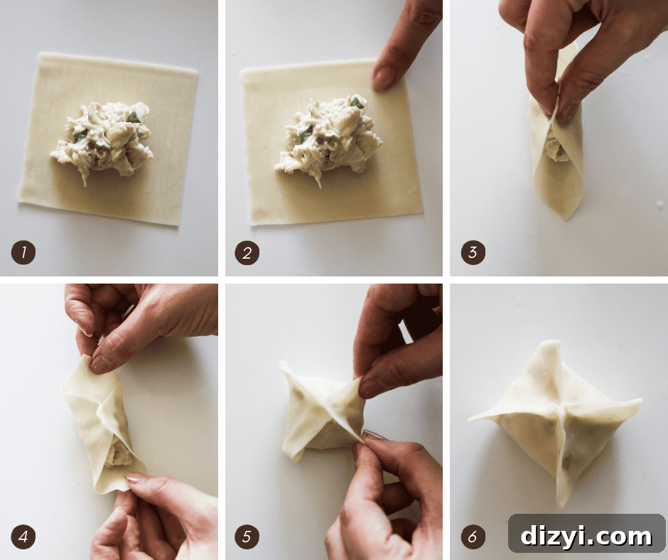 Dairy-Free Crab Rangoons