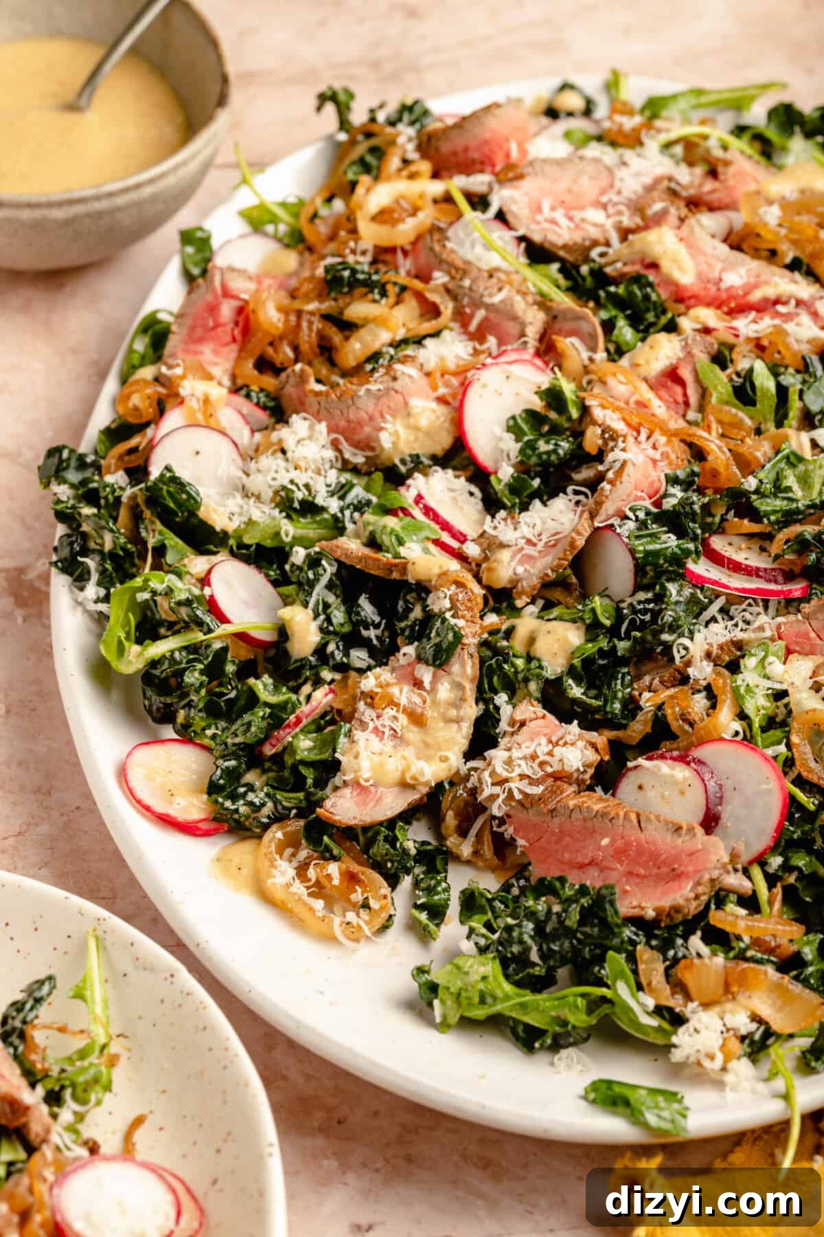 French Onion Steak Salad