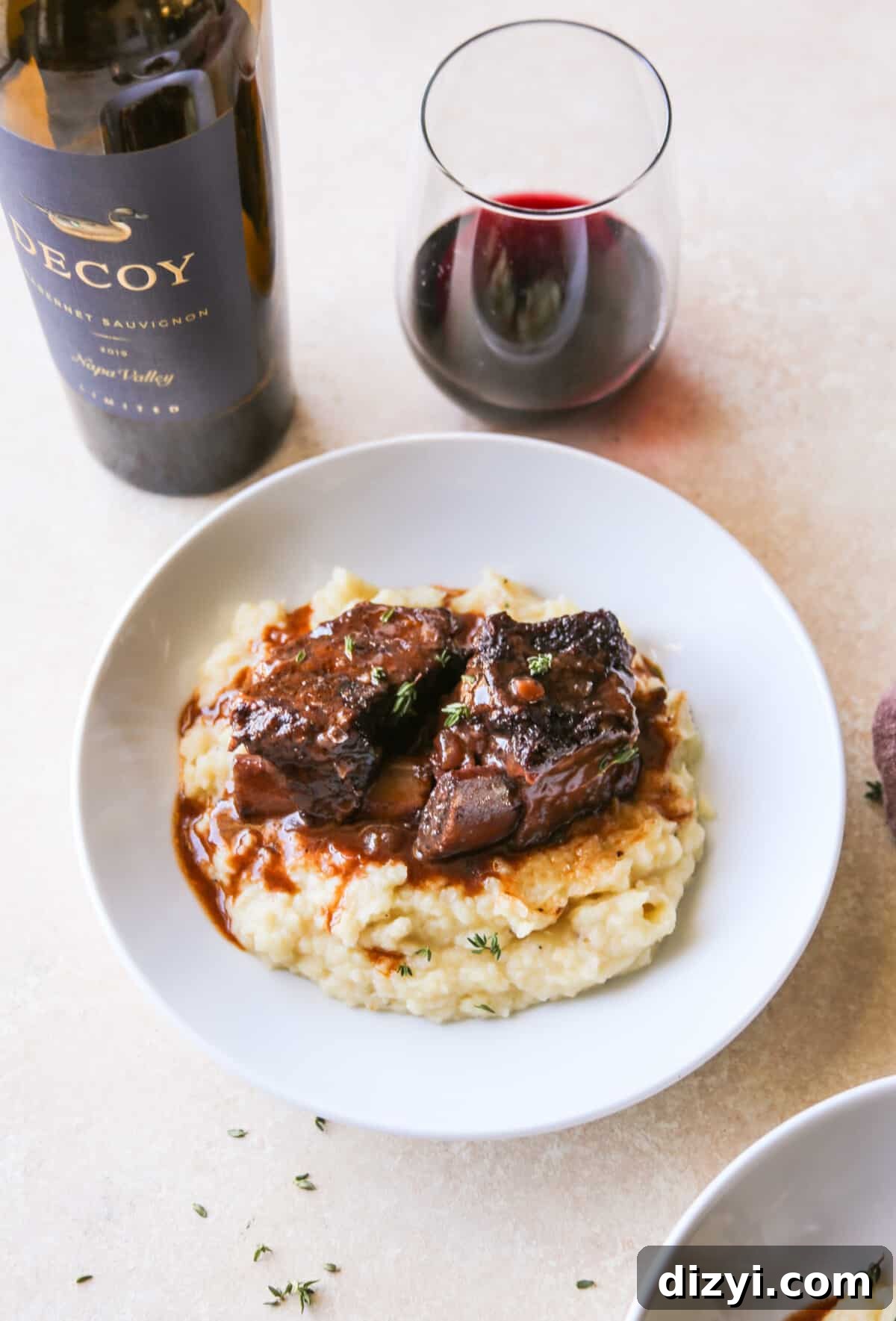 Red Wine Braised Short Rib