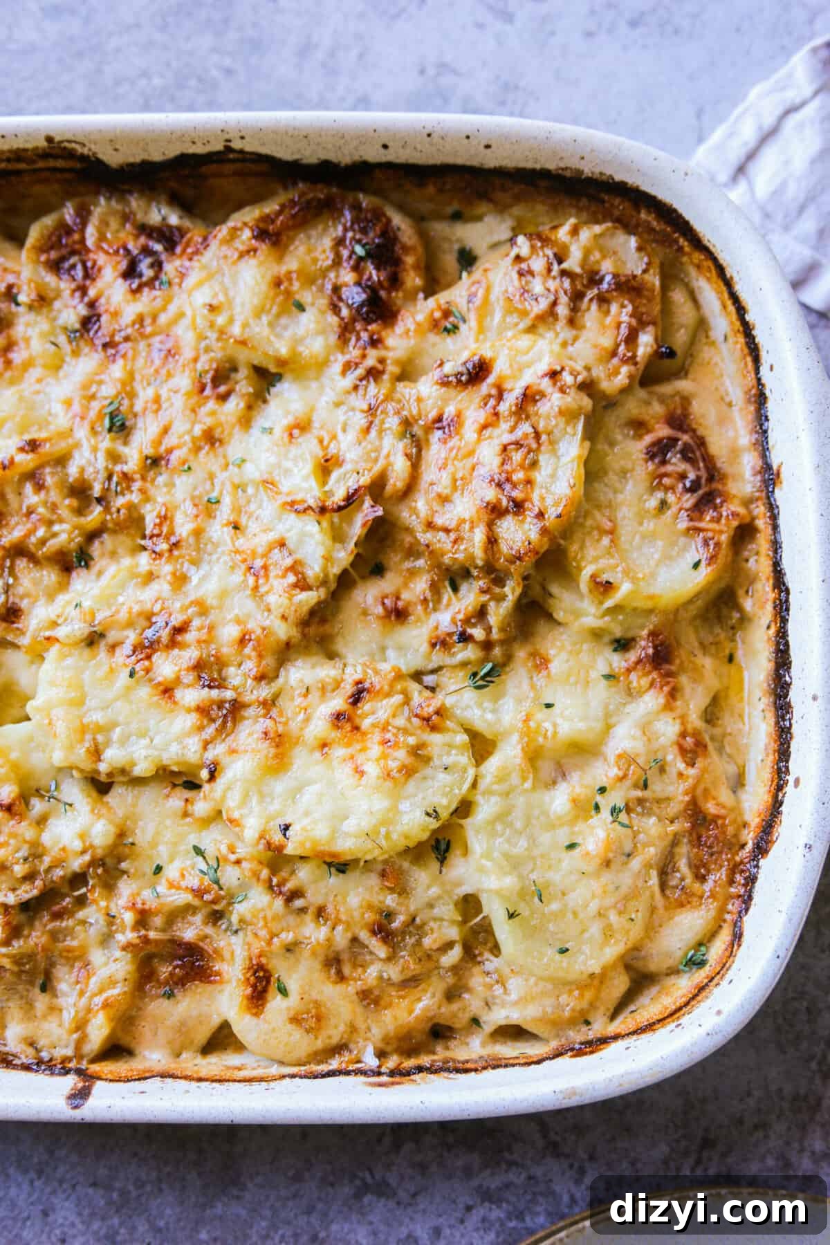 Caramelized Onion Scalloped Potatoes