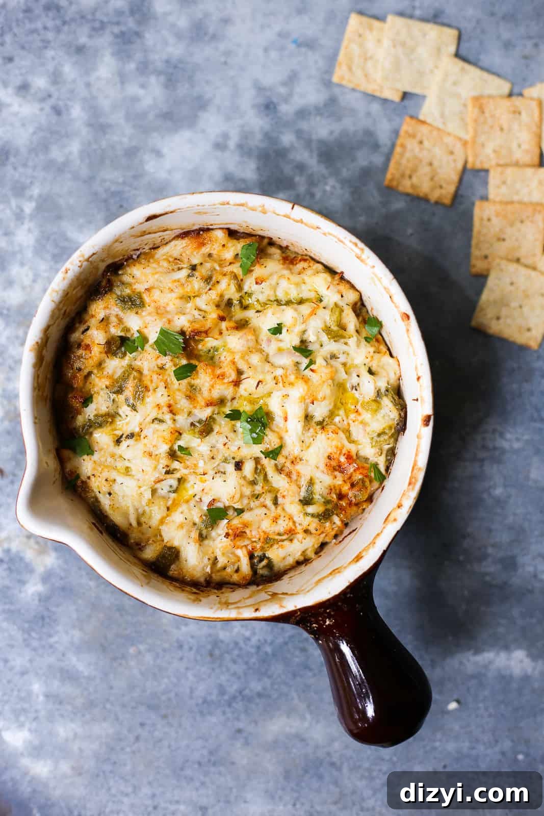 Hatch Green Chile Crab Dip