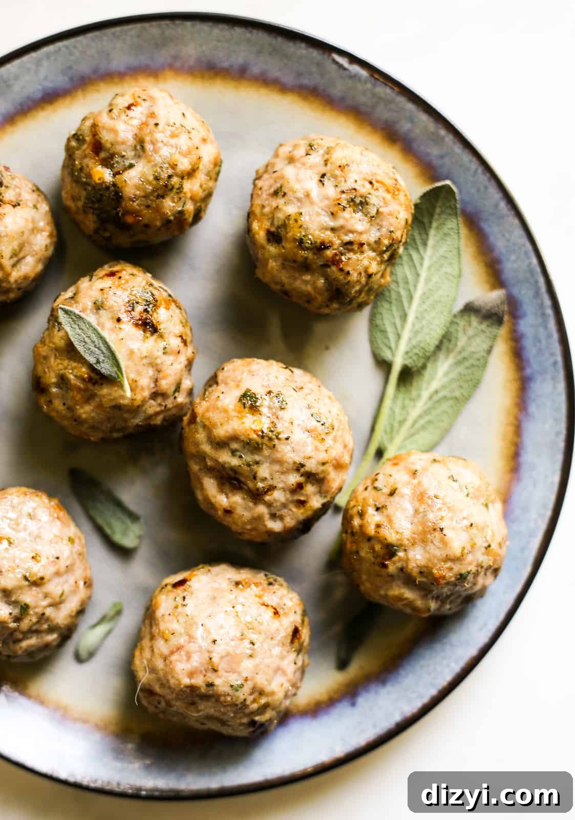 Pork and Sage Breakfast Meatballs
