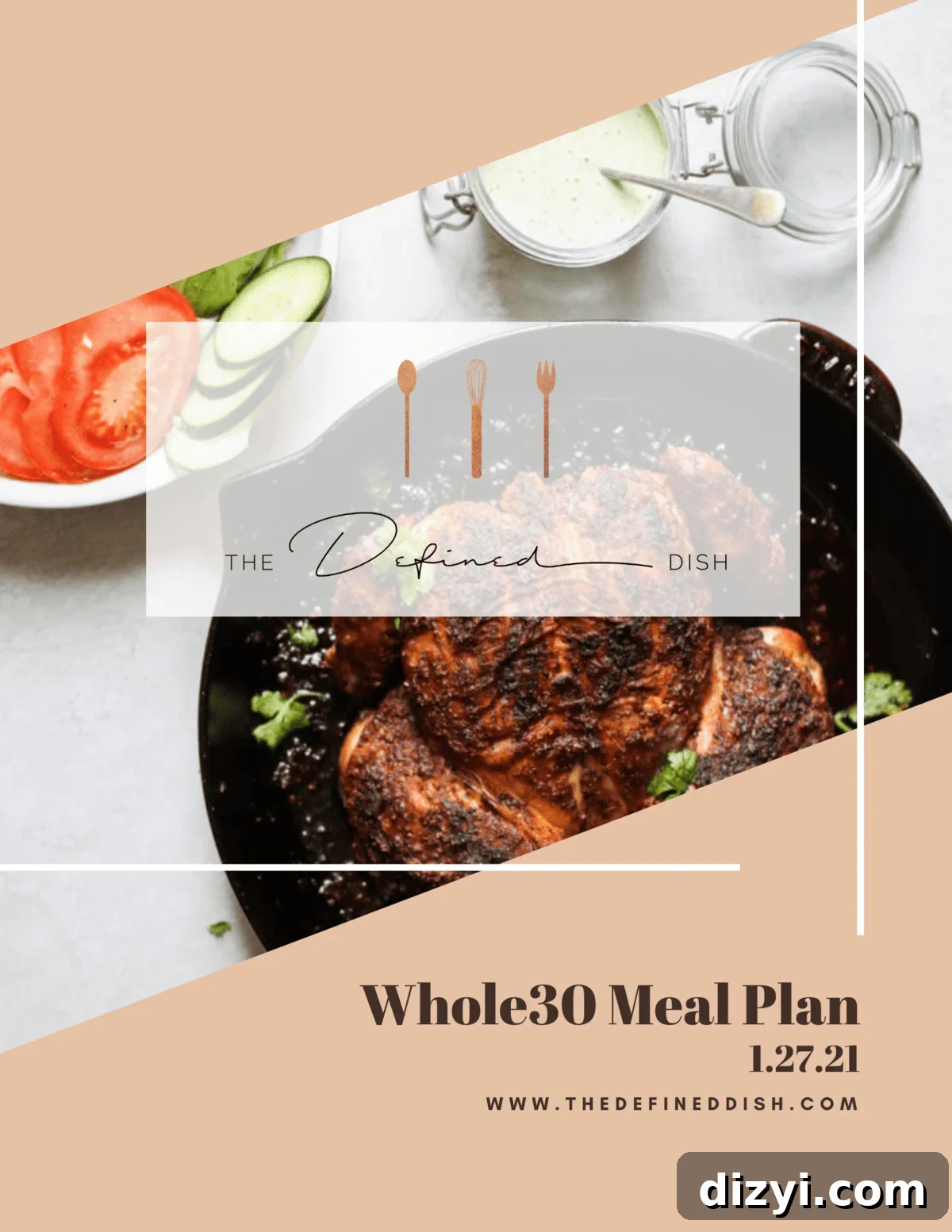 Whole30 Meal Plan {1.27.21}