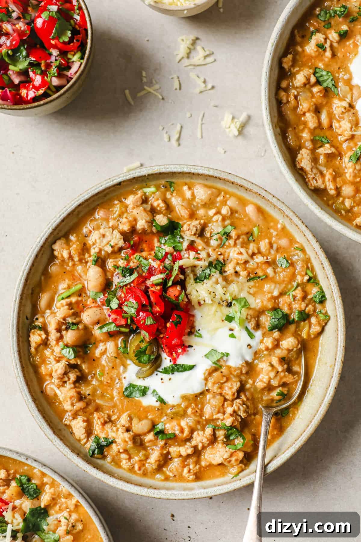 Hearty Turkey and White Bean Chili Recipe 2 Turkey and White Bean Chili