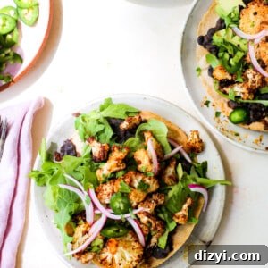 Chipotle Cauliflower Tostadas