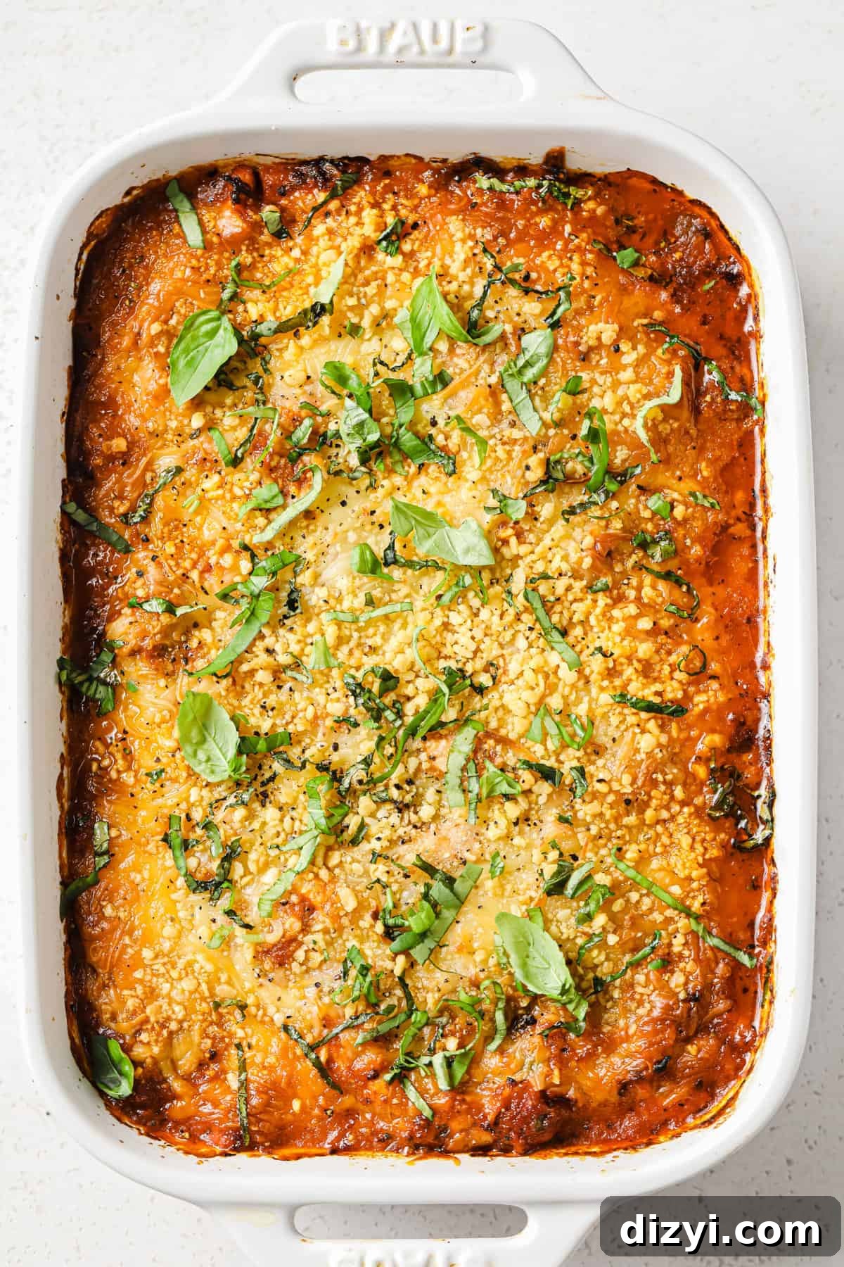 Baked Chicken Parmesan Stuffed Zucchini Boats 2 easy chicken parmesan-stuffed zucchini boats
