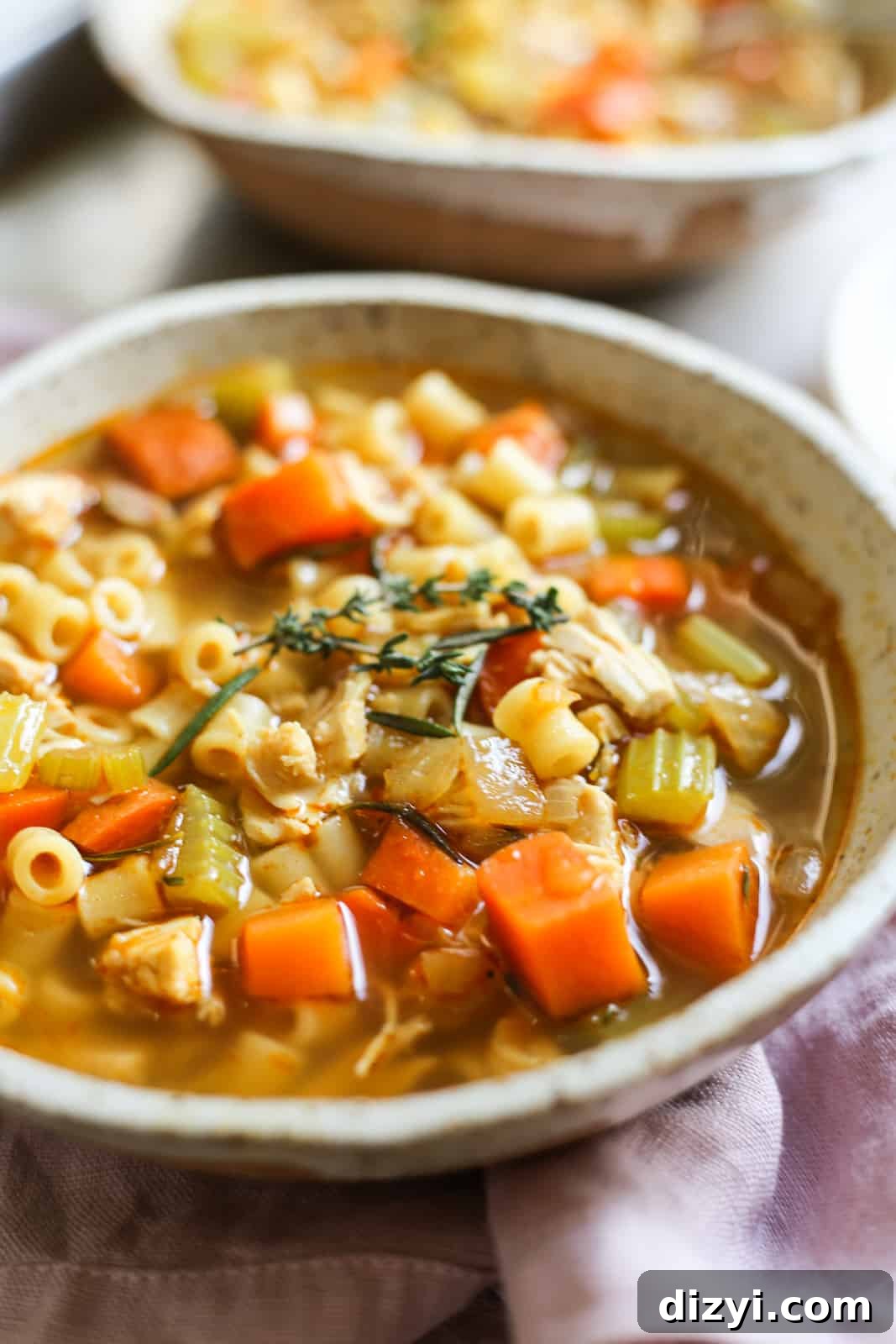 15 Quick Rotisserie Chicken Recipes to Try Tonight 2 herbed chicken noodle soup