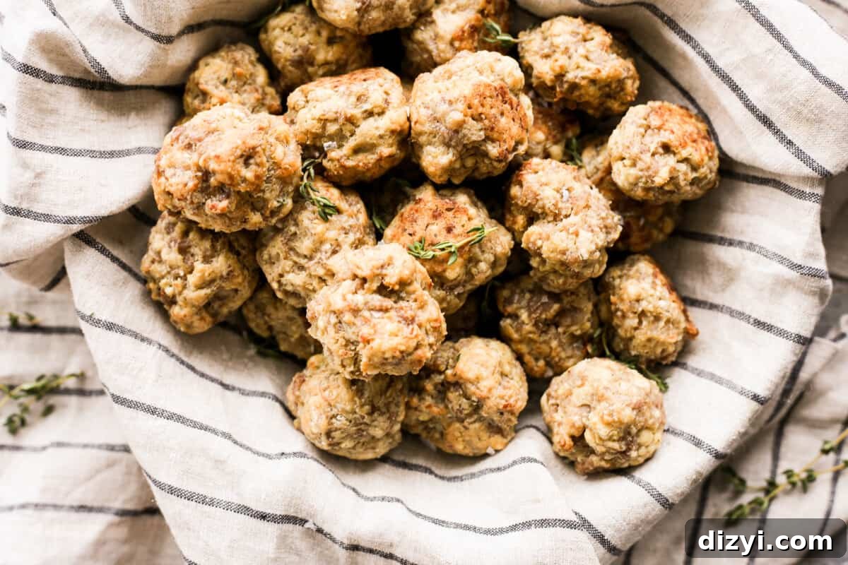 gluten-free sausage balls