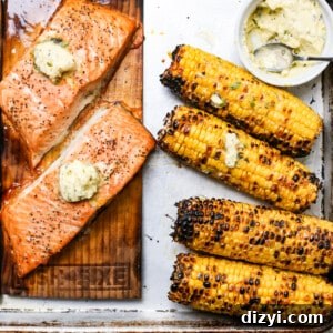 Salmon on cedar plank