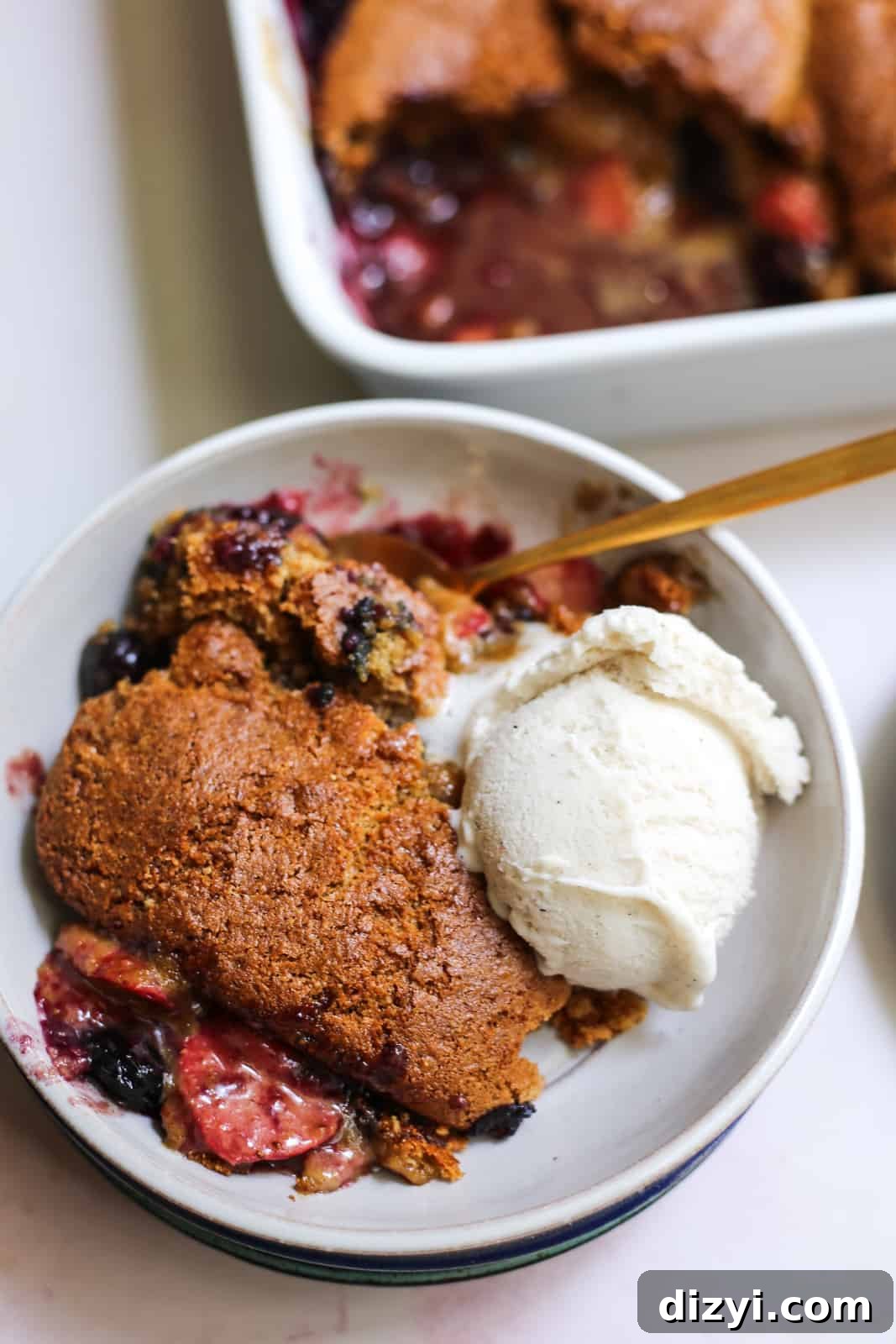 paleo berry cobbler