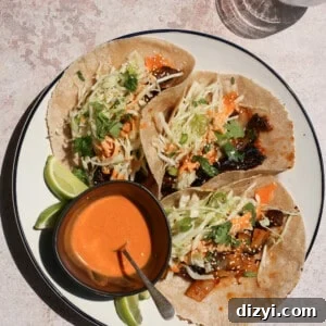 Portrait of Korean-Inspired Skirt Steak Tacos