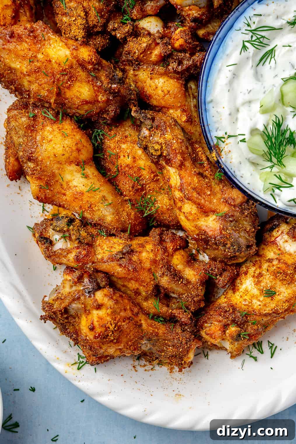 Crispy Dry-Rubbed Curry Chicken Wings Recipe 3 Dry Rubbed Curry Wings