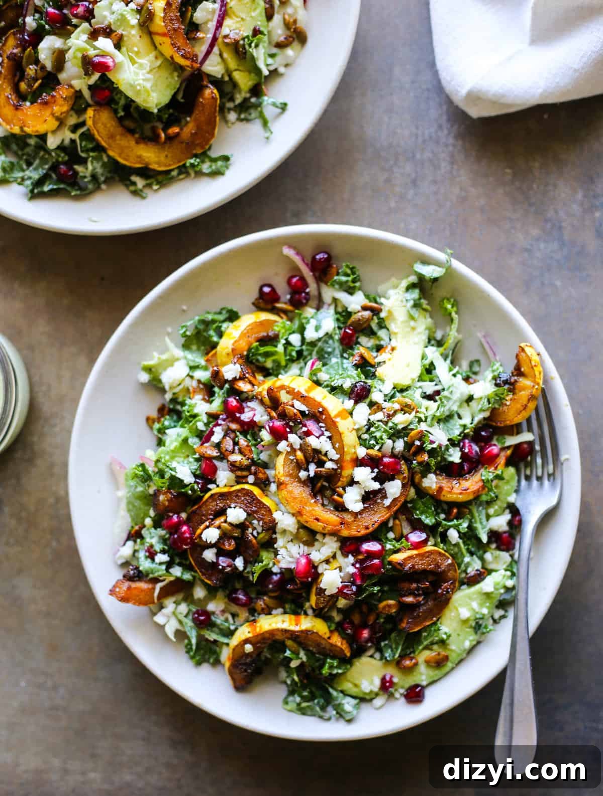 Southwest Delicata Squash Salad