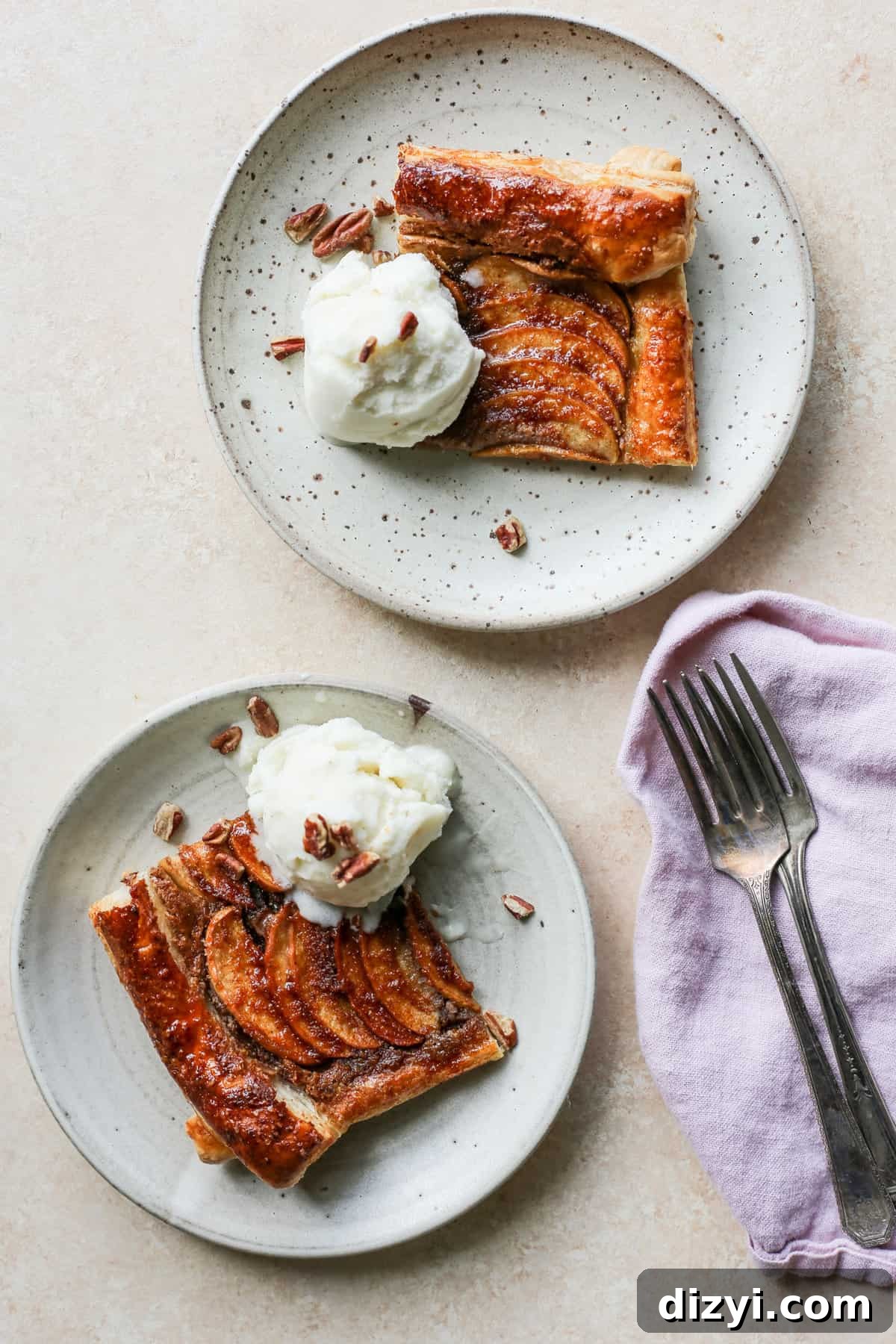 Apple Pecan Tart