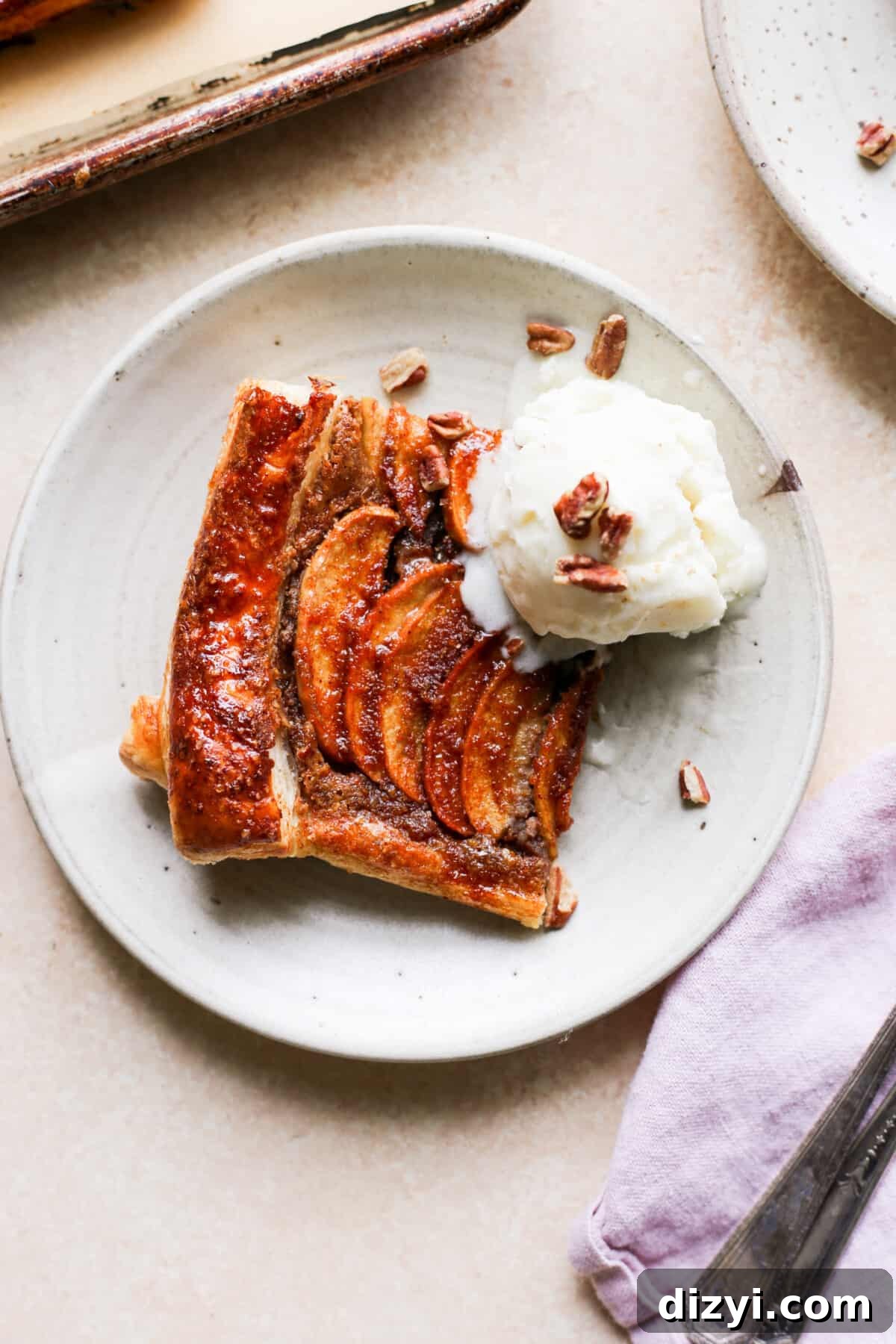 Apple Pecan Tart