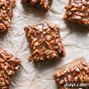 Paleo Pecan Pie Blondies
